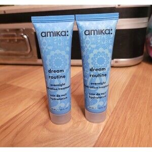 2x Amika Dream Routine Overnight Hydration Treatment 1 fl. oz.
